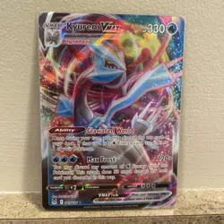 Kyurem VMAX Holo Ultra Rare Sword & Shield Lost Origin 049/196 Pokemon 2022 NM - Image 1