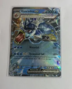 Pokemon TCG Gyarados EX Double Rare Holo Card 45/198 Scarlet & Violet Base Set - Image 1