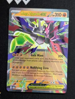 Mega Zygarde ex - 047/088 ME03: Perfect Order Pokemon NM Holo - Image 1