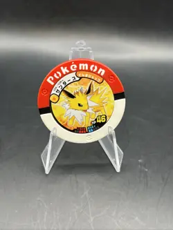 JOLTEON Pokemon Battrio Coin Rare Vintage Nintendo Japanese F/S - Image 1