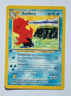 Pokemon - Octillery - Neo Revelation 34/64 1st Edition - Uncommon - NM - Image 1