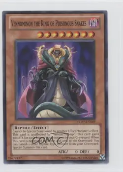 Vennominon the King of Poisonous Snakes Unlimited YuGiOh Ra Yellow Mega-Pack - Image 1