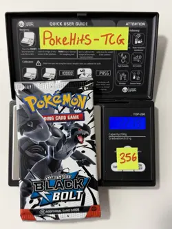 (HEAVY)🔥 22.79g Pokemon TCG Black Bolt Booster Pack Factory Sealed✅ - Image 1