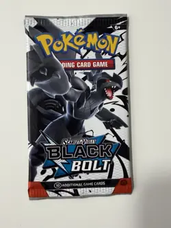 (HEAVY)🔥 22.79g Pokemon TCG Black Bolt Booster Pack Factory Sealed✅ - Image 2