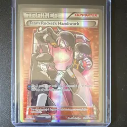 Pokemon TCG Team Rocket's Handiwork 124/124 Fates Collide Ultra Rare Holo Train… - Image 1