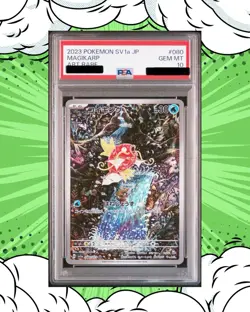 PSA 10 Magikarp AR 080/073 Sv1a: Triplet Beat Pokemon Card Japanese - Image 1