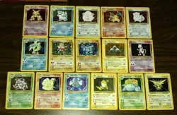 Pokemon TCG assorted 10 card Lot - Holo + 1st edition + rare | Base set to Neo - Image 1