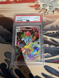 IVYSAUR 134 POKEMON MEG EN-MEGA EVOLUTION ILLUSTRATION RARE PSA 10 GEM MINT - Image 1