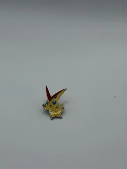 Pokemon Victini Mythical Pin Badge Metal Enamel 2016 - Image 1