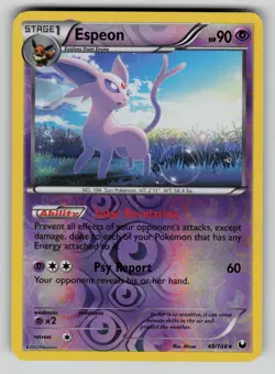 Espeon 48/108 Rare Dark Explorers Pokemon Reverse Holo MP+ - Image 1