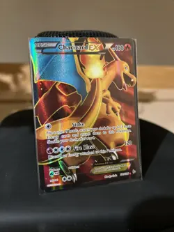 🔥Pokemon Charizard EX 100/106 Flashfire Ultra Rare Full Art Holo LP Clean🔥 - Image 3