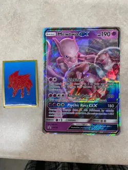 JUMBO Oversized Jumbo Mewtwo GX (SM196) - Pokemon - NM - Image 1