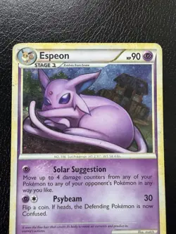 Pokemon TCG Espeon 4/95 Call of Legends Holo Rare - HP/Damaged - Image 2