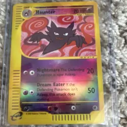 Pokemon TCG Haunter 080/165 Expedition Base Set Reverse Holo Uncommon 70 HP - Image 1