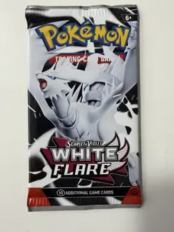 (HEAVY)🔥 22.65g Pokemon TCG White Flare Booster Pack Factory Sealed✅ - Image 2