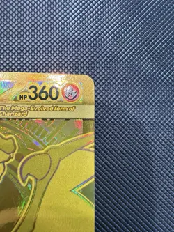 Mega Charizard EX 130/094 GOLD UR - PFL EN Phantasmal Pokemon - NM/M - Image 3