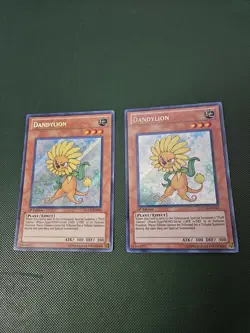 Yugioh 2x 1st Edition LCGX Dandylion Secret Rares - Image 2