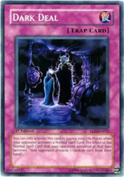 Dark Deal - EEN-EN052 - Common - 1st Edition Near Mint Yugioh Card - Image 1