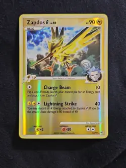 Pokemon TCG Zapdos G Holo Rare Card 12/99 Platinum: Arceus - Image 1