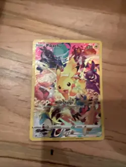 Pokemon TCG Pikachu Crown Zenith Holo Card 160/159 Mint 9 Secret Rare - Image 1