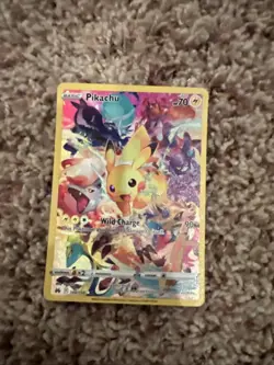 Pokemon TCG Pikachu Crown Zenith Holo Card 160/159 Mint 9 Secret Rare - Image 2