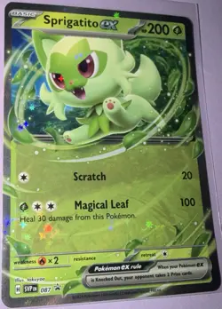 Sprigatito ex - Promo SV: Scarlet & Violet Promo Cards 087 NM - Image 1