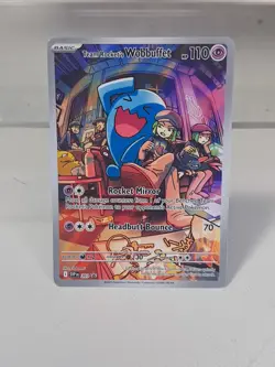 Team Rocket's Wobbuffet 203 Sv: Scarlet & Violet Promo Cards Holo - Image 1