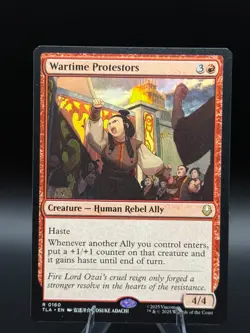 MTG Wartime Protestors Avatar Last Airbender 160 NM Regular - Image 1