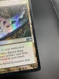 Buried Ruin Core Set 2012 (M12) Foil MTG #224 MP/HP - Image 5