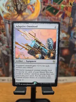 Adaptive Omnitool NM Rare MTG Commander: Aetherdrift [DRC] Artifact Regular - Image 1