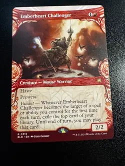 Emberheart Challenger Showcase LP Bloomburrow MTG - Image 1