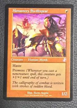 Monastery Swiftspear Time Spiral Remastered Regular NM MTG - Image 1