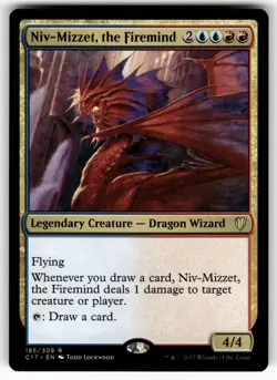 Niv-Mizzet, the Firemind 185 Rare Commander 2017 Near Mint - Image 1