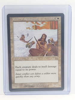 1x Wave of Reckoning Mercadian Masques MMQ 56/350 Regular Rare Magic MTG NM - Image 3