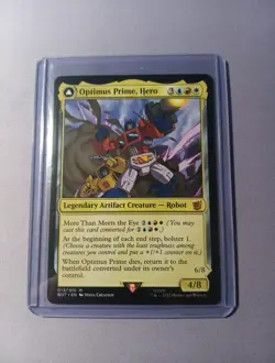 Magic The Gathering MTG - Optimus Prime, Hero - Universes Beyond: Transformers - Image 1
