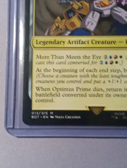 Magic The Gathering MTG - Optimus Prime, Hero - Universes Beyond: Transformers - Image 5