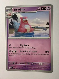 Pokemon SV: 151 Slowbro 080/165 Uncommon Normal NM - Image 1