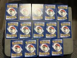 Pokemon TCG Team Rocket Card Lot Dark Rapidash, Persian, Ekans, 14 Cards - Image 2