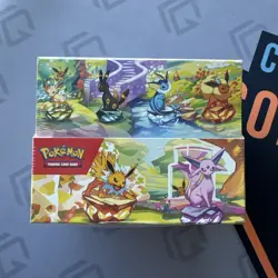 Pokemon TCG Prismatic Evolutions Mini Tin Display Sealed (8 mini tins) - Image 1