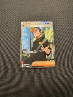 Pokemon TCG Ruffian 181/159 Sv09: Journey Together Ultra Rare Near Mint - Image 2