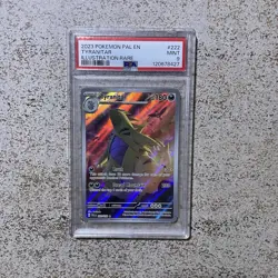 Tyranitar 222/193 Paldea Evolved Illustration Rare Pokemon Card PSA 9 MINT - Image 1
