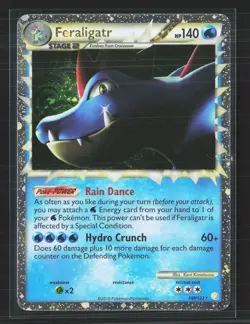 Pokemon 2010 HeartGold & SoulSilver Feraligatr #108/123 - Image 1