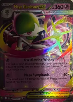 2026 POKEMON MEGA GARDEVOIR EX 042/198 ASCENDED HEROES SV11 HOLO ULTRA RARE NM - Image 2