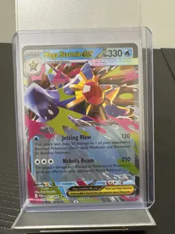 MEGA STARMIE EX 021/088 PERFECT ORDER POKEMON (DOUBLE RARE, NM) - Image 1