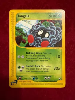 Pokemon TCG Tangela Common 112/147, Aquapolis (NM) - Image 1