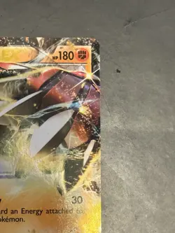 Pokemon TCG Groudon-EX XY XY42 Holo Promo Card Near Mint Condition - Image 3