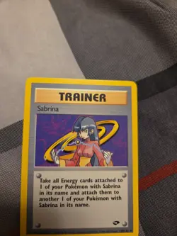 Pokemon Sabrina Gym Challenge #110 Non Holo - Image 2
