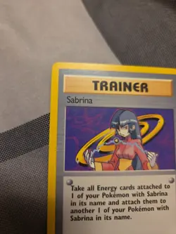 Pokemon Sabrina Gym Challenge #110 Non Holo - Image 3