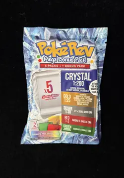 PokeRev Pokemon Mystery Pack Crystal 8.0 Sealed In hand - Image 1