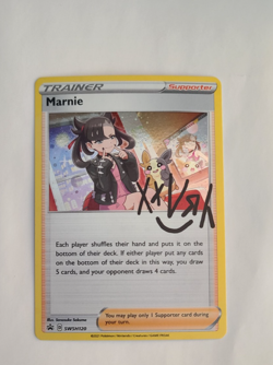Pokemon 2021 SWSH Promo Marnie SWSH 120 Holo NM - Image 1